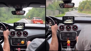Polski piłkarz jechał niemal 200 km/h w deszczu i wyprzedzał na ciągłej