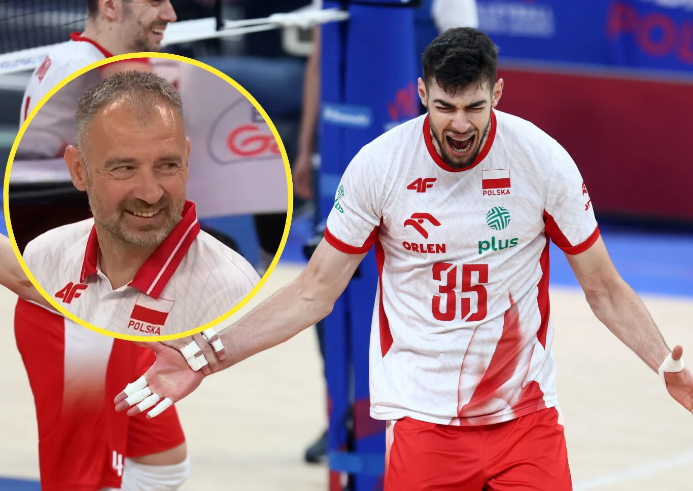 Nikola Grbić i Kewin Sasan Kewin Sasak zdał test w meczu Polska - Francja