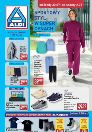 Gazetka promocyjna Aldi, ważna od 30.07.2025 do 02.08.2025.