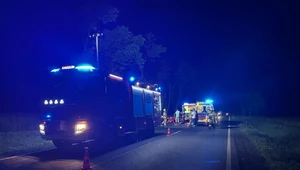 Na drodze krajowej nr 11 doszło do poważnego wypadku 