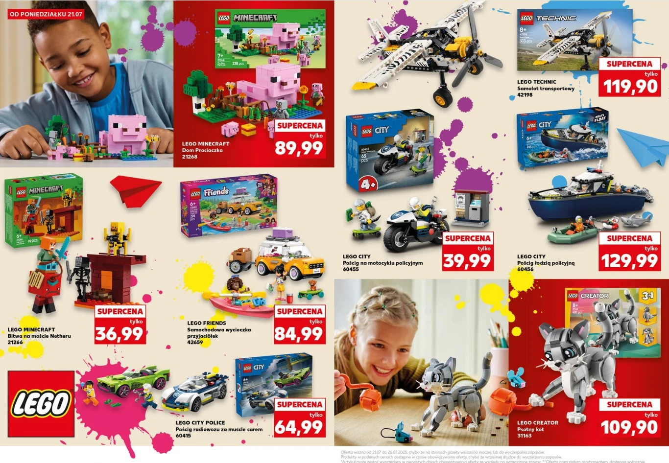 Zestawy klocków LEGO znikają z półek! Promocja w Kauflandzie tylko do soboty