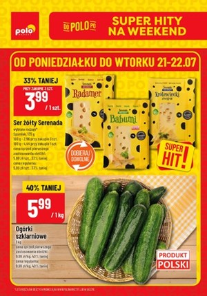 Gazetka promocyjna POLOmarket, ważna od 21.07.2025 do 22.07.2025.