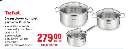 Zestaw garnków Tefal