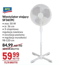 Wentylator Aro
