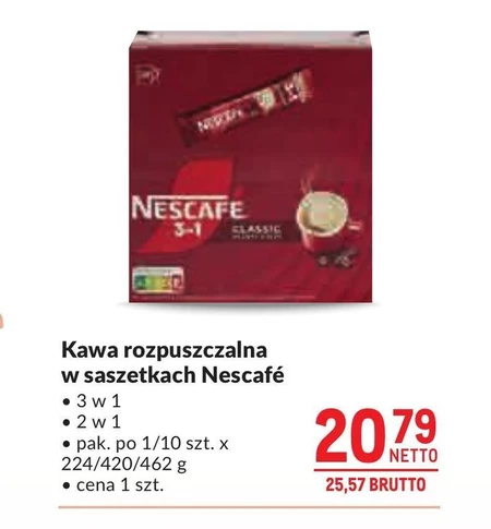Kawa rozpuszczalna Nescafe