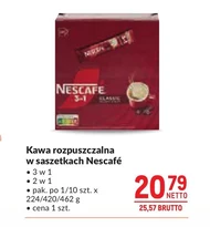 Kawa rozpuszczalna Nescafe