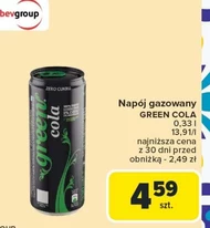 Napój gazowany Green cola