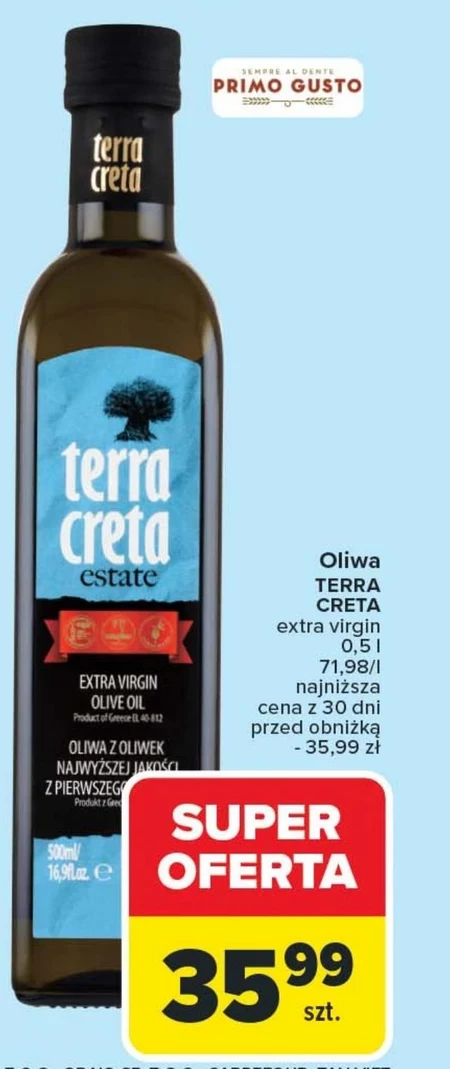 Oliwa z oliwek Terra Creta