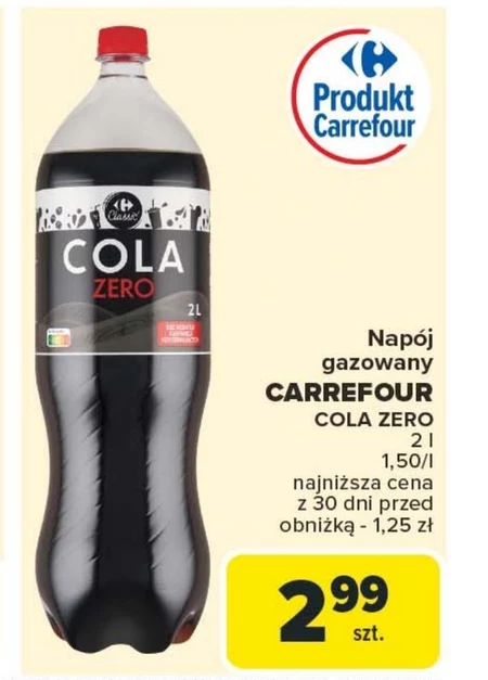 Газований напій Carrefour