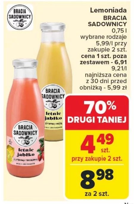 Лимонад Bracia Sadownicy