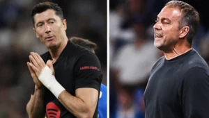 Robert Lewandowski i Hansi Flick
