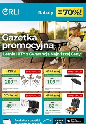 Gazetka promocyjna ERLI, ważna od 21.07.2025 do 03.08.2025.