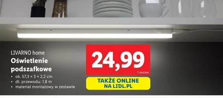 Підсвічування під шафою Livarno