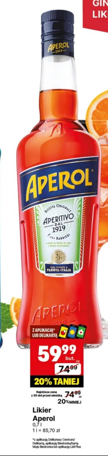 Likier Aperol