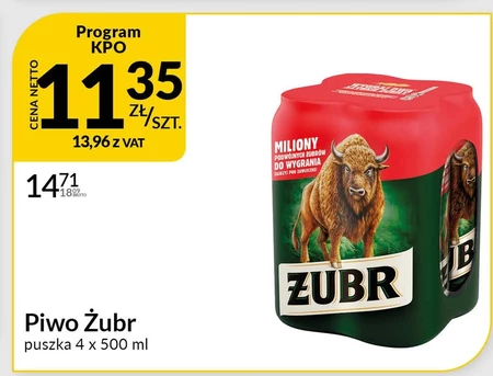 Пиво Żubr