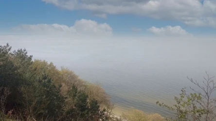 Mgła morska nad Bałtykiem