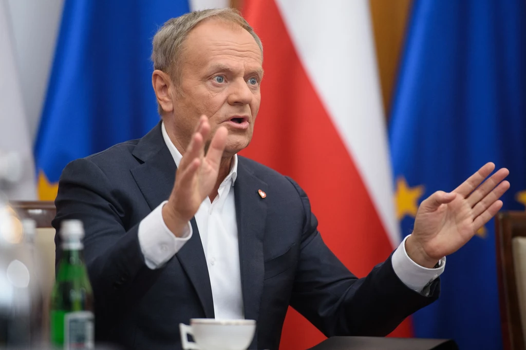 Premier Donald Tusk. Premier Donald Tusk.
