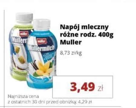 Napój mleczny Müller