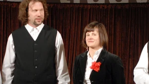 Kabaret Hrabi. Tomasz Majer, Joanna Kołaczkowska