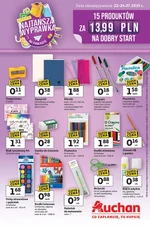 Auchan Hipermarket - Wyprawka Szkolna