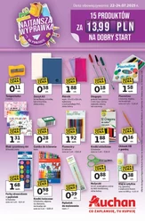 Auchan Hipermarket - Wyprawka Szkolna