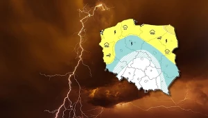 Pioruny, grad i tony wody. Pogoda dzisiaj na pewno nie zachwyci