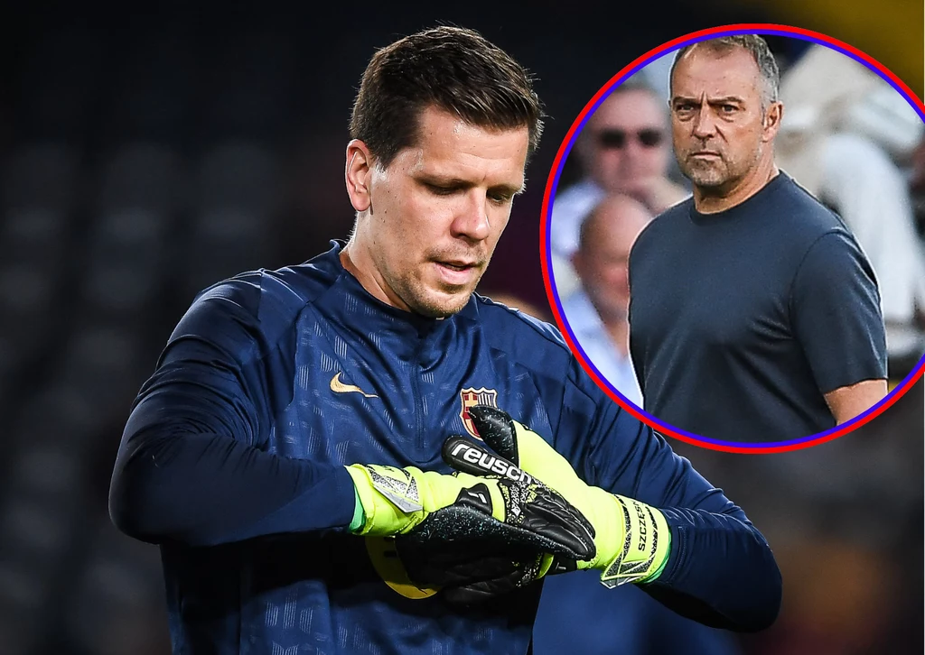 Wojciech Szczęsny i Hansi Flick