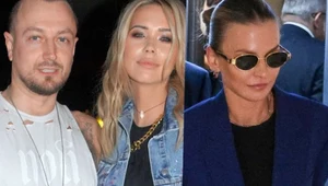 Baron, Sandra Kubicka i Anna Lewandowska