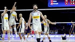 Kamil Rychlicki (w środku, na pierwszym planie) w reprezentacji Włoch