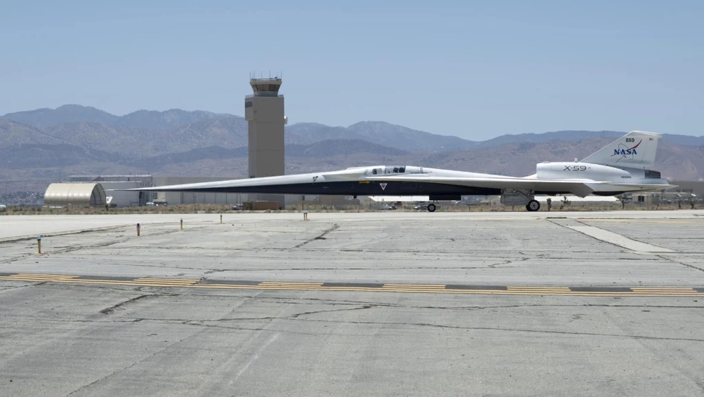 NASA testuje naddźwiękowy odrzutowiec X-59. Kiedy pierwszy lot? NASA testuje naddźwiękowy odrzutowiec X-59. Kiedy pierwszy lot?