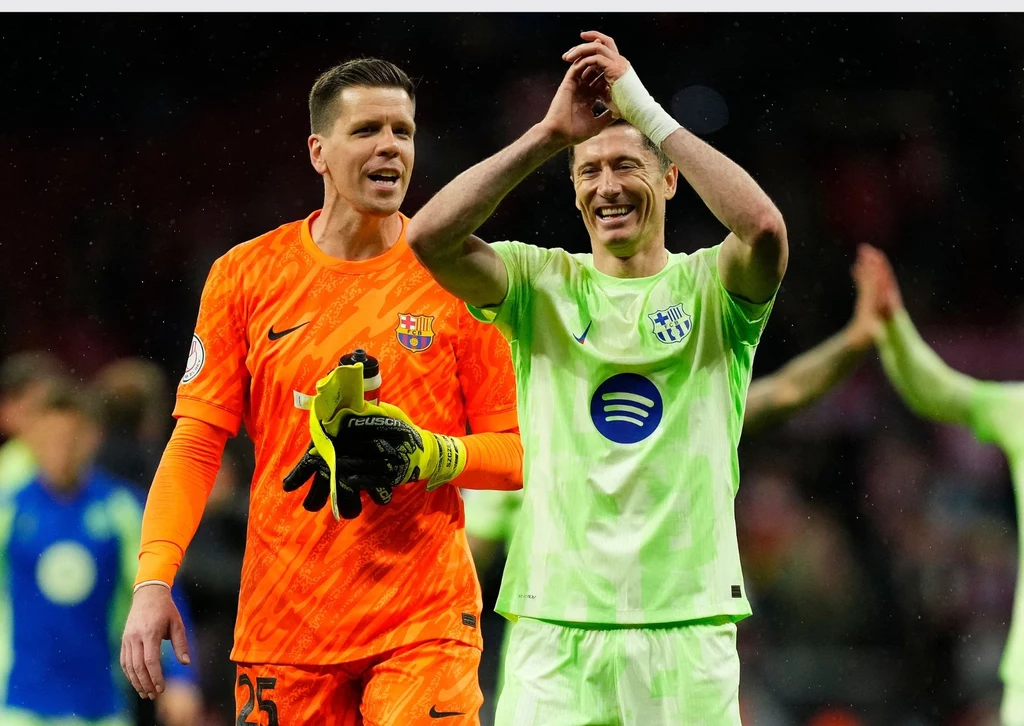 Wojciech Szczęsny i Robert Lewandowski Wojciech Szczęsny i Robert Lewandowski