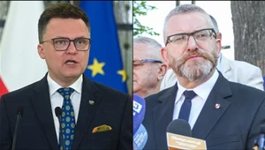 Hołownia zapowiada dwa projekty uchwał w sprawie Brauna