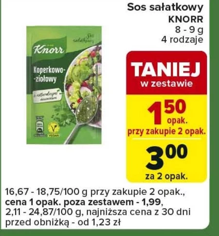 Заправка для салату Knorr