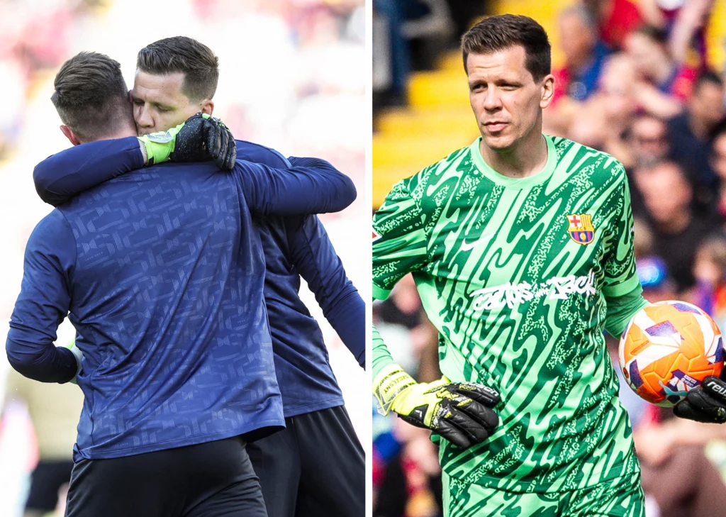 Wojciech Szczęsny w barwach FC Barcelona Wojciech Szczęsny w barwach FC Barcelona