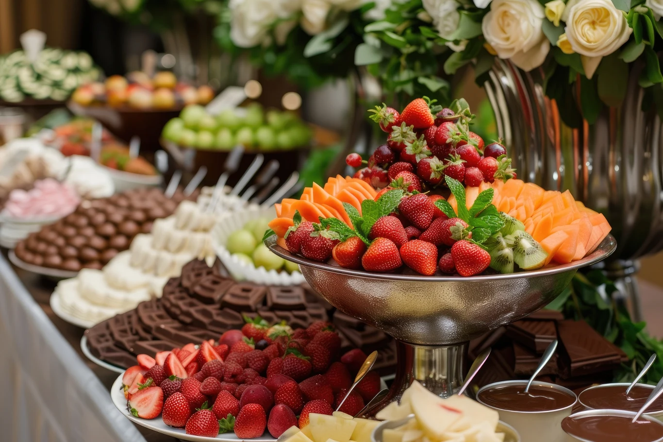 Weselne przysmaki i desery 