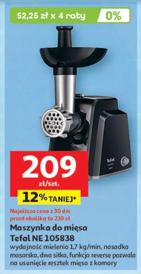 Maszynka do mielenia mięsa Tefal