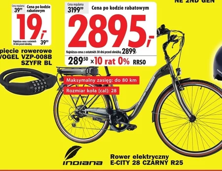 Rower elektryczny Indiana