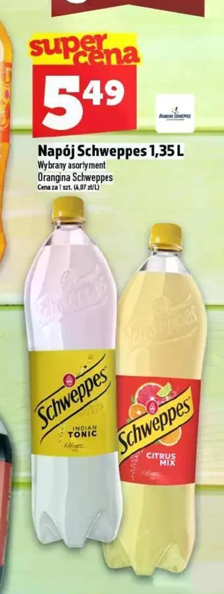 Napój Schweppes