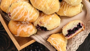 Proteinowe jagodzianki w odchudzonej wersji. Sycą i smakują wspaniale