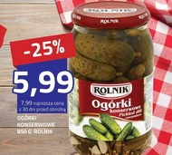 Ogórki konserwowe Rolnik