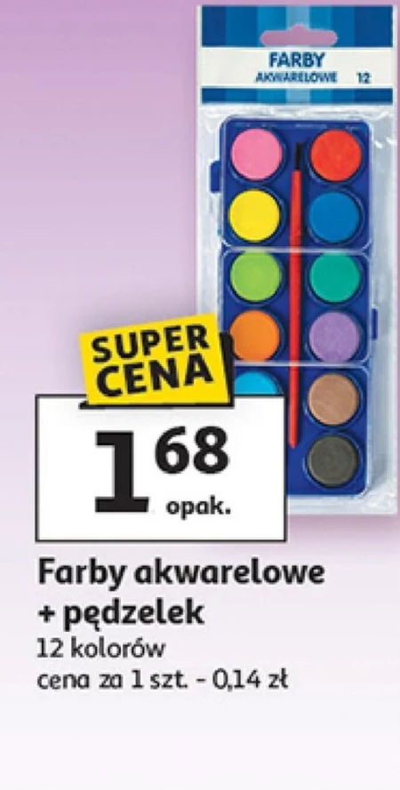 Farby akwarelowe