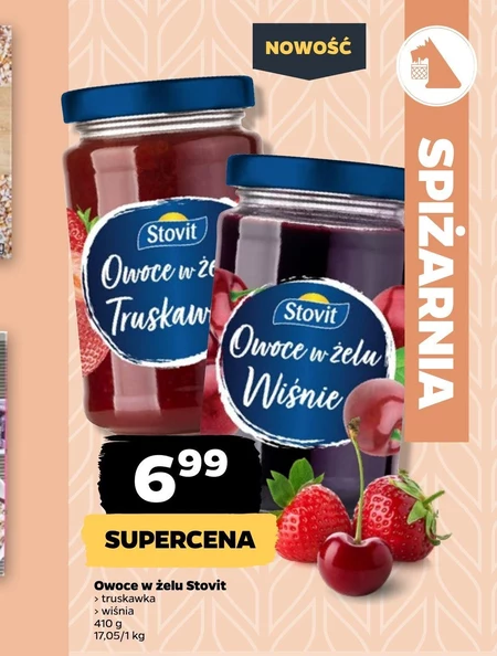 Owoce w żelu Stovit