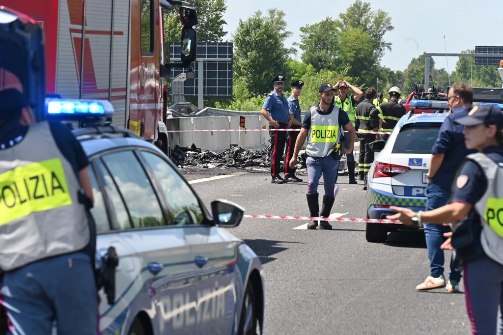 Katastrofa samolotu we Włoszech. Nie żyją dwie osoby Katastrofa samolotu we Włoszech. Nie żyją dwie osoby