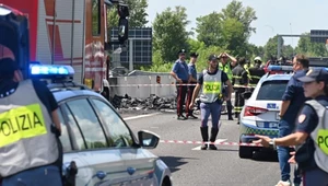 Katastrofa samolotu we Włoszech. Nie żyją dwie osoby