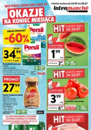 Gazetka promocyjna Intermarche Super, ważna od 24.07.2025 do 30.07.2025.