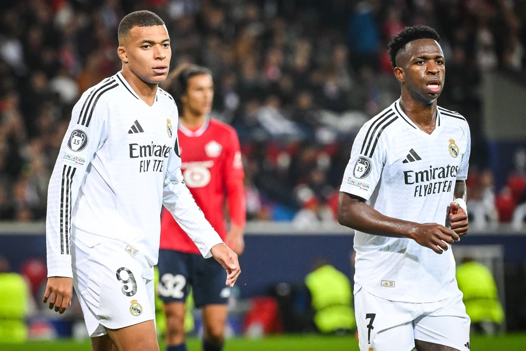 Kylian Mbappe i Vinicius Junior Kylian Mbappe i Vinicius Junior