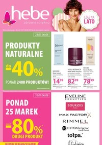 Gazetka promocyjna Hebe, ważna od 23.07.2025 do 06.08.2025.