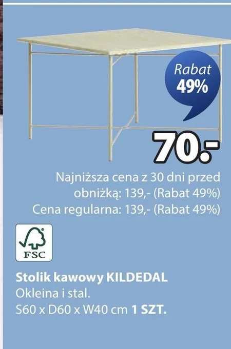 Stolik kawowy S!