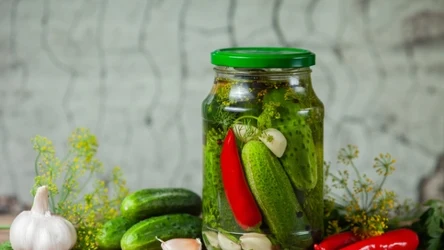 Ogórki konserwowe z chili to wspaniały dodatek do kanapek z wędlinami