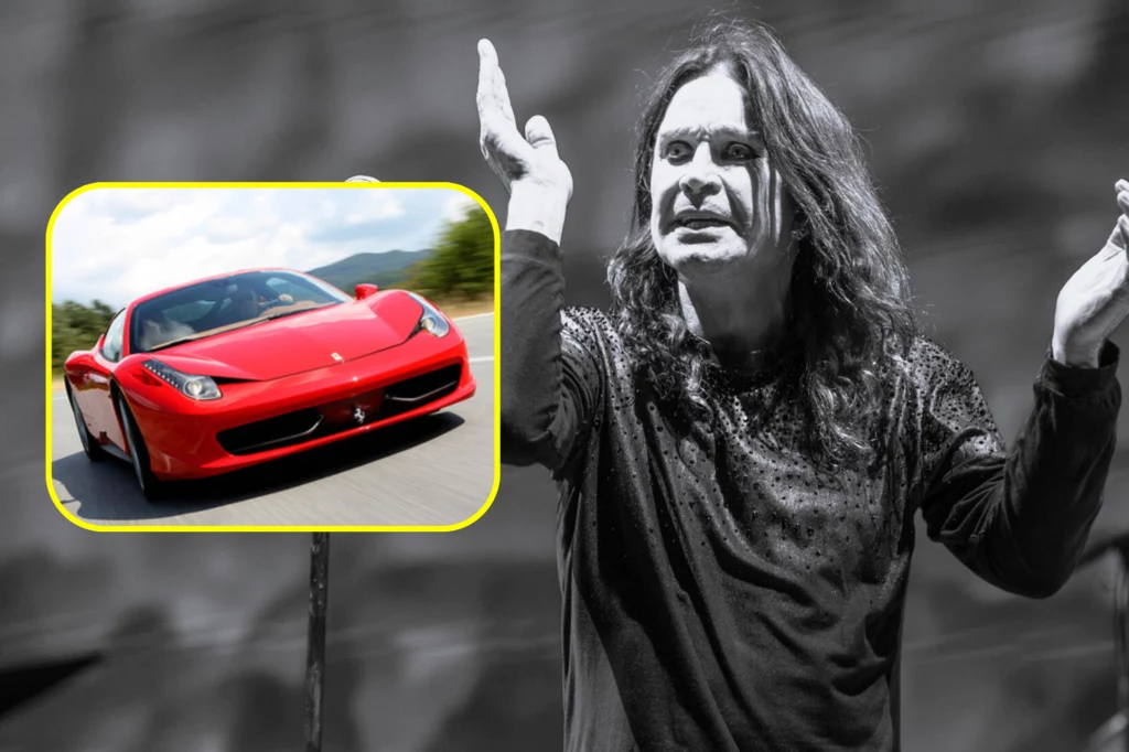 Ozzy Osbourne zmarł w wieku 76 lat. / Fot. Ferrari